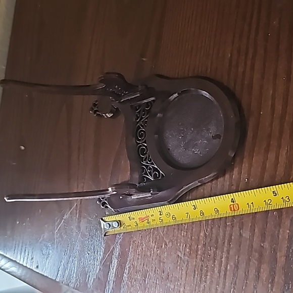 1940s Maruta Phoenix Small Japanese Tea Cup and Saucer with Stand - Picture 10 of 13